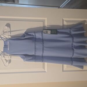 B Smart Chmbry Blue High Neck